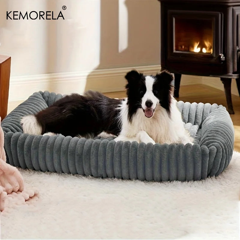 The Velvet Dream — Orthopedic Dog Bed for Deep Rest