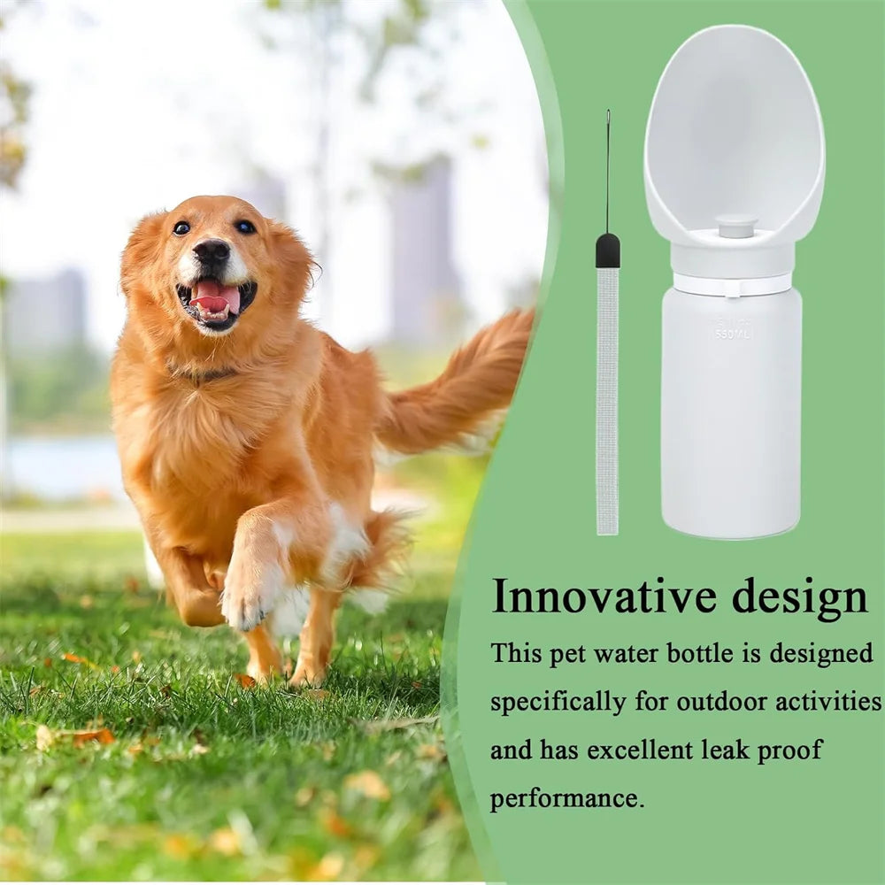 Portable Dog Water Bottle — Leak-Proof Travel Dispenser