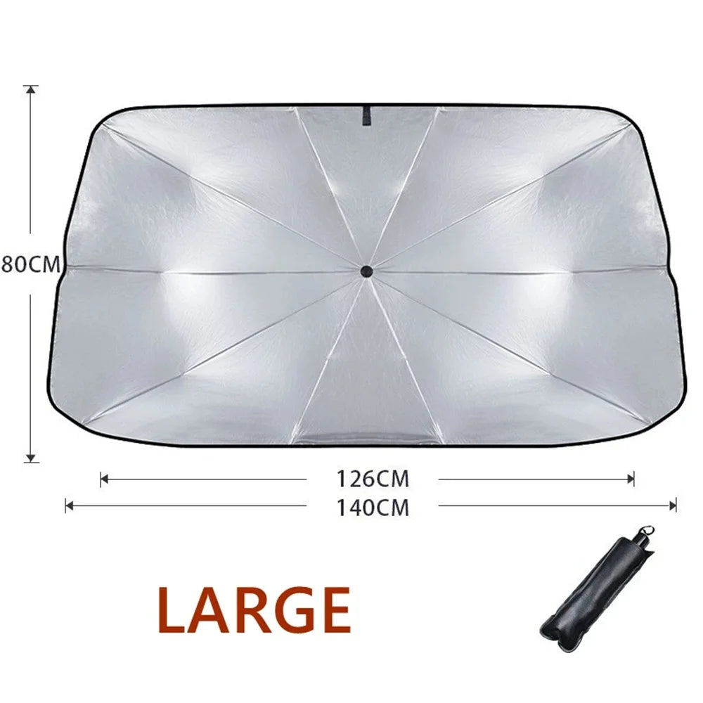 Car Sunshade Cover — UV Protection Windshield