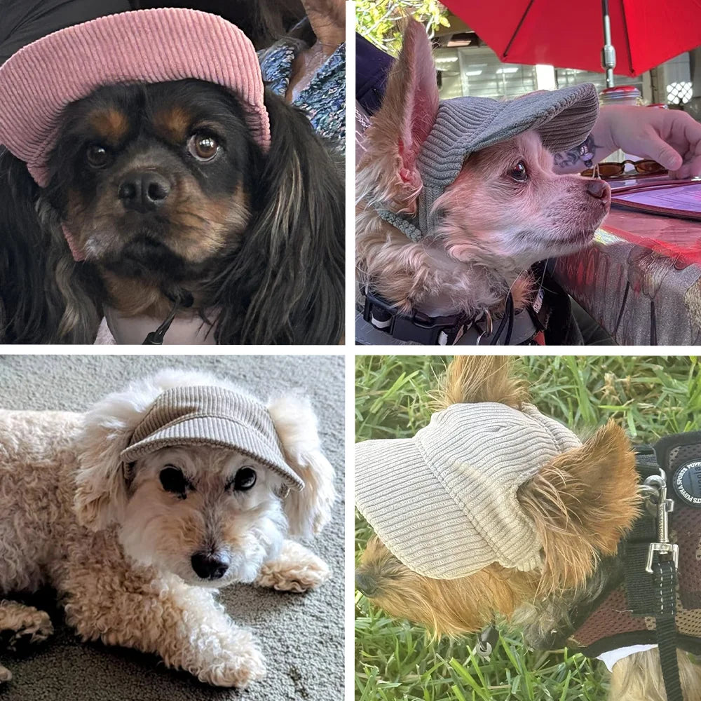 Dog Sun Hat — UV Protection Summer Pet Visor