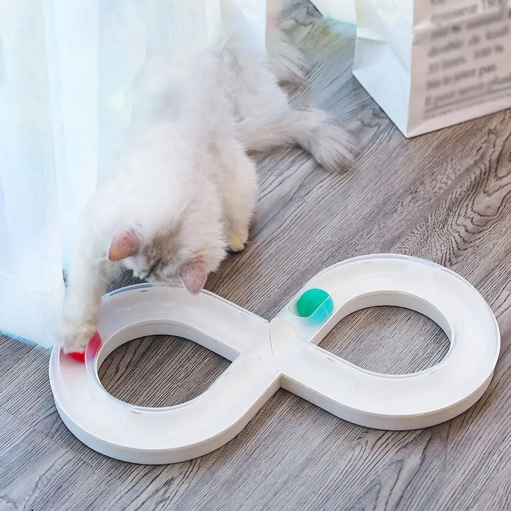 Interactive Cat Toy — Feather Wand & Suction Cup