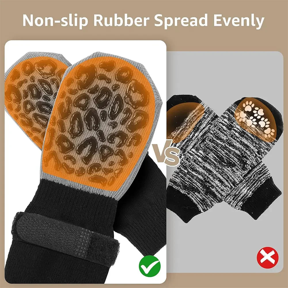 Dog Paw Protector Shoes — Non-Slip Breathable Boots