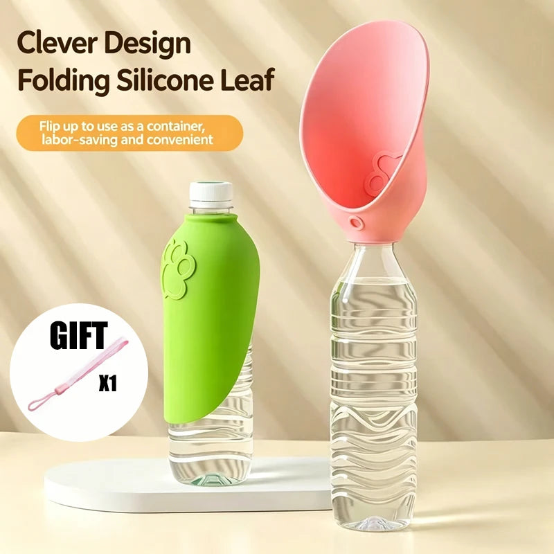 Portable Dog Water Bottle — Leak-Proof Travel Dispenser