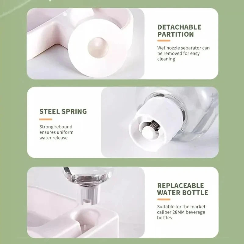 Automatic Pet Water Fountain — USB Filtered Dispenser