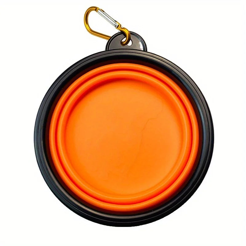 Collapsible Dog Bowl — Portable Travel Pet Feeder