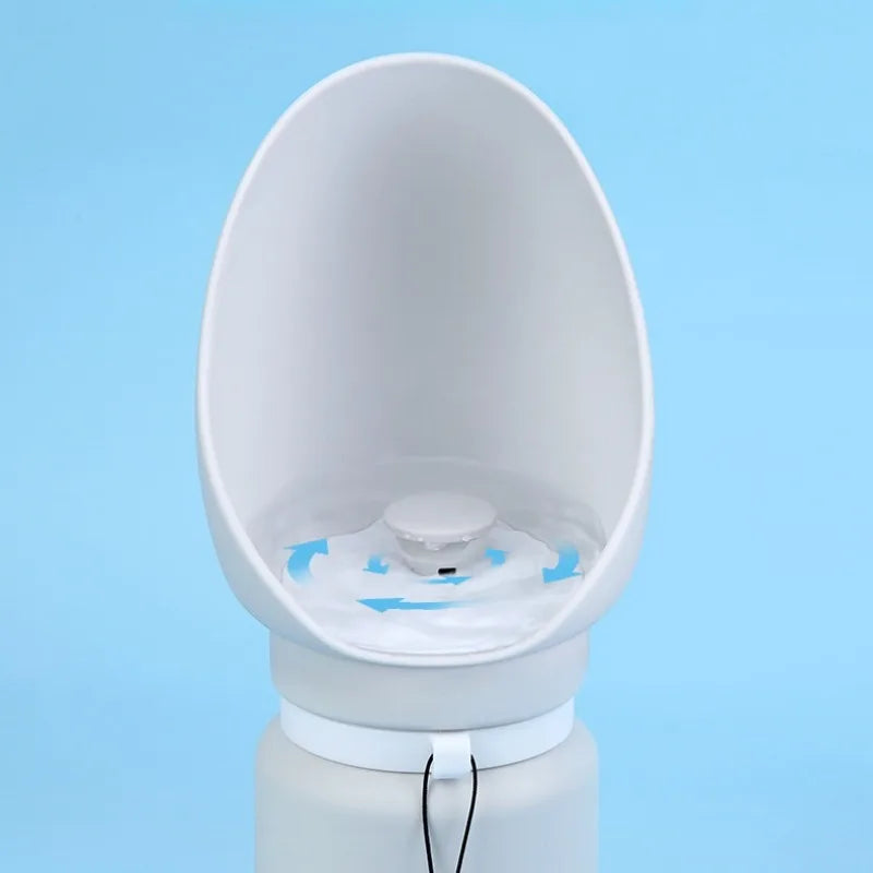 Portable Dog Water Bottle — Leak-Proof Travel Dispenser