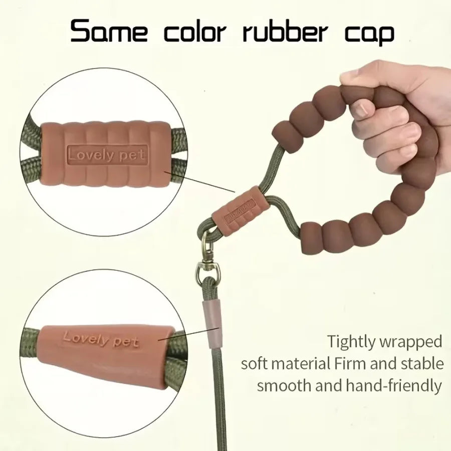 Durable Dog Leash — Ergonomic Handle for Safe Walks