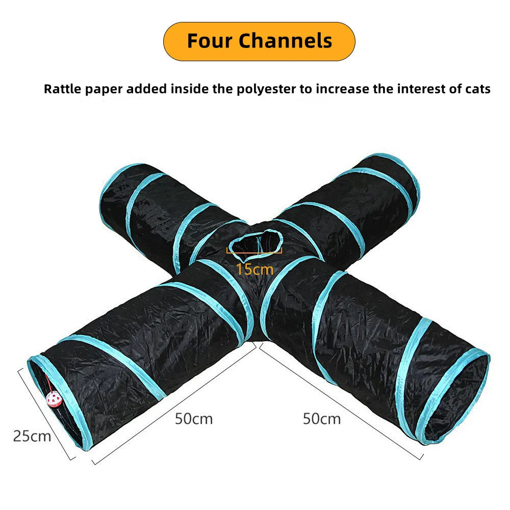 Interactive Cat Toy — Feather Wand & Suction Cup