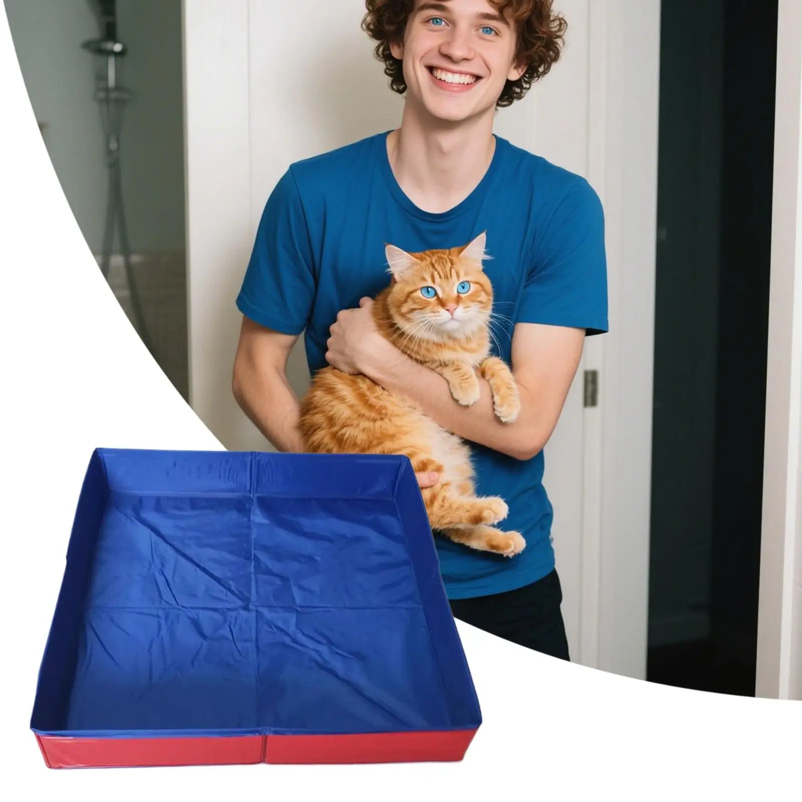 Inflatable Dog Pool — Summer Splash Pad for Pets