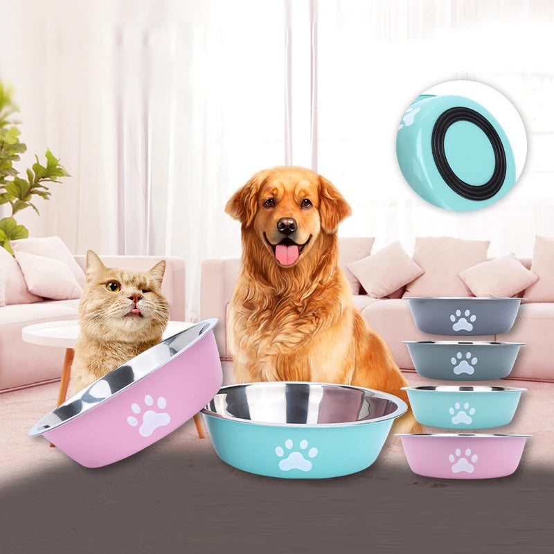 Collapsible Dog Bowl — Portable Travel Pet Feeder