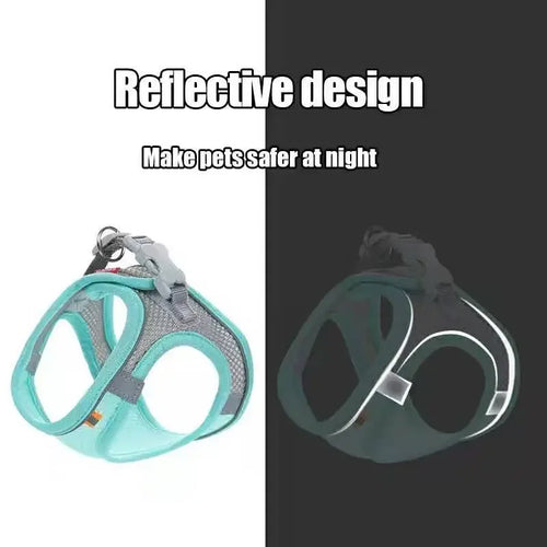 Adjustable Dog Harness — No-Pull Breathable & Reflective