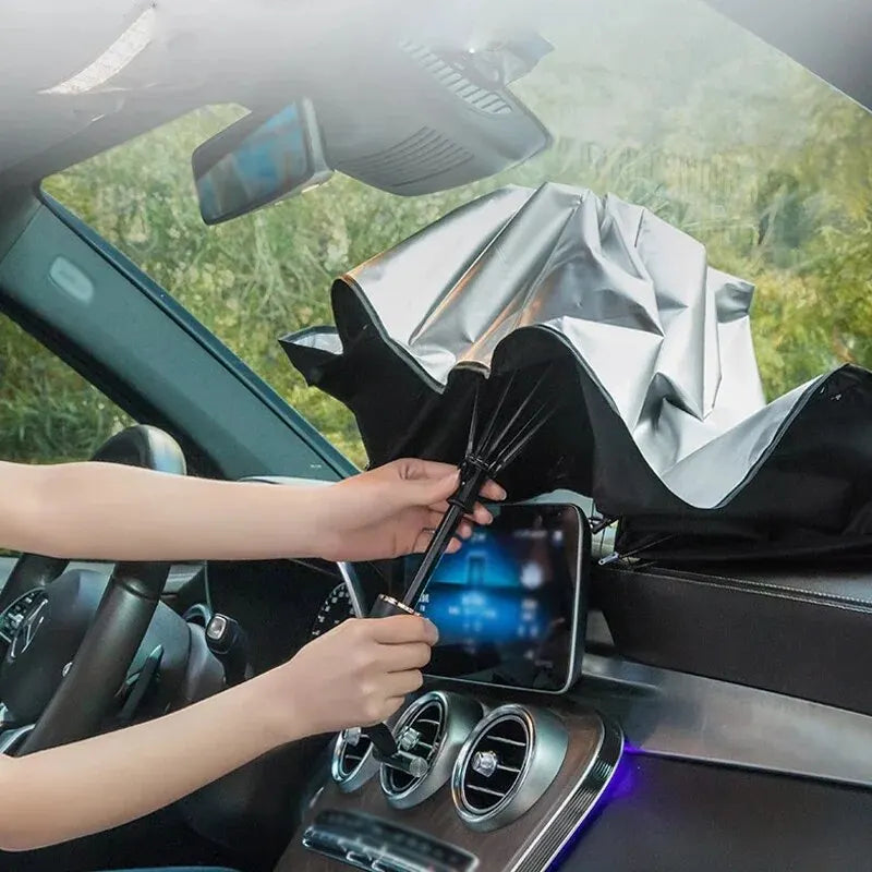 Car Sunshade Cover — UV Protection Windshield