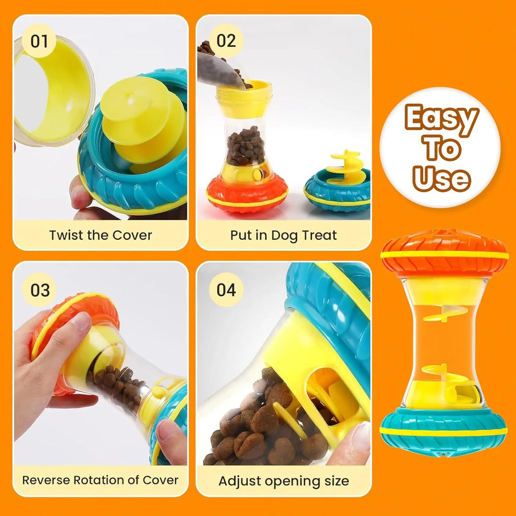 Interactive Dog Chew Toy — Durable & Squeaky