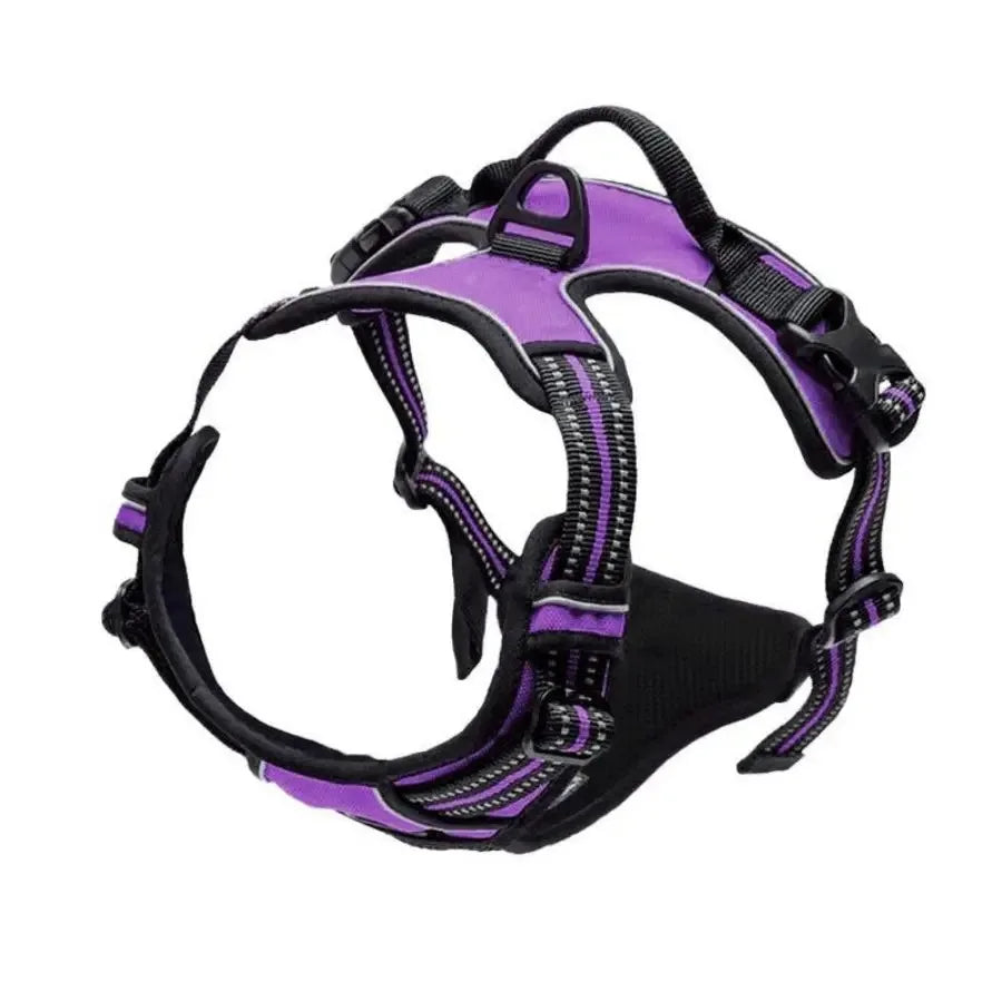 Parisian No-Pull Dog Harness — Adjustable & Escape-Proof