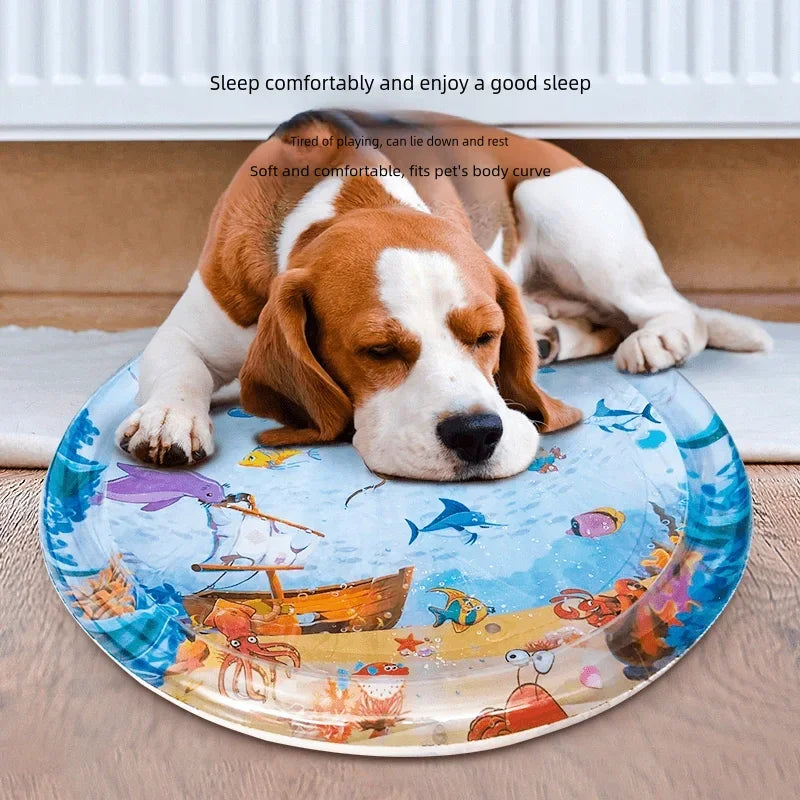 Cooling Mat for Dogs & Cats — Pressure-Activated Gel