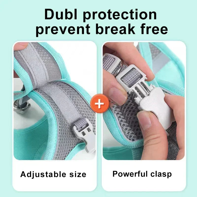 Adjustable Dog Harness — No-Pull Breathable & Reflective