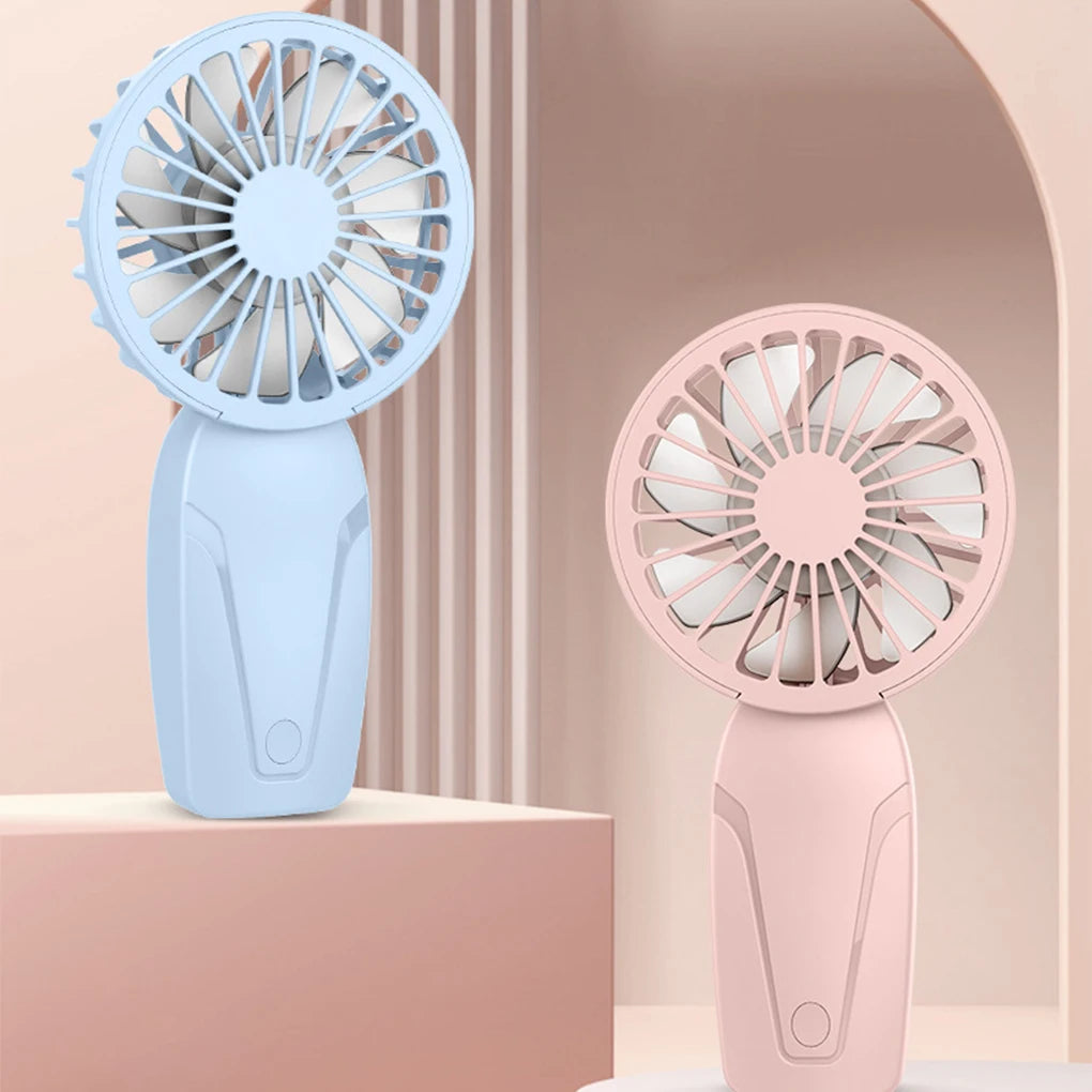 Portable Handheld Mini Fan — USB Rechargeable Silent