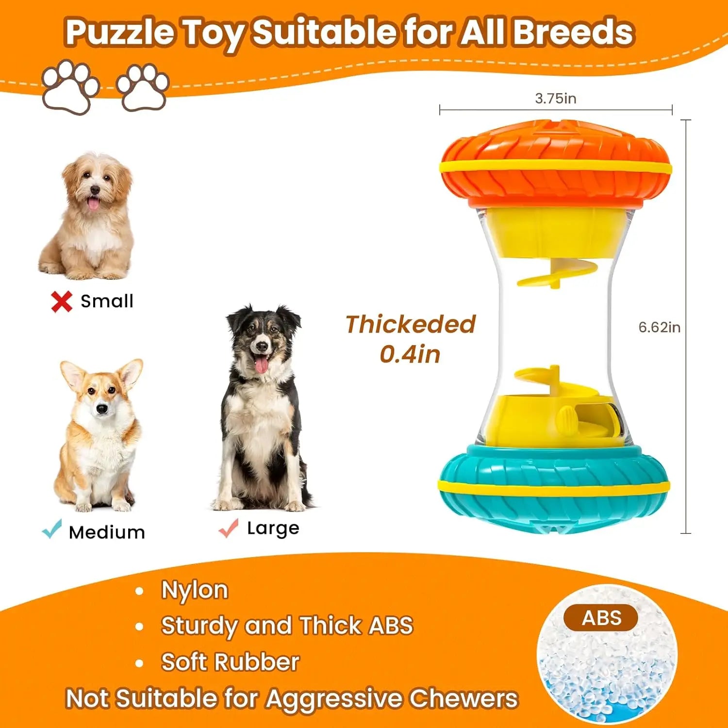 Interactive Dog Chew Toy — Durable & Squeaky