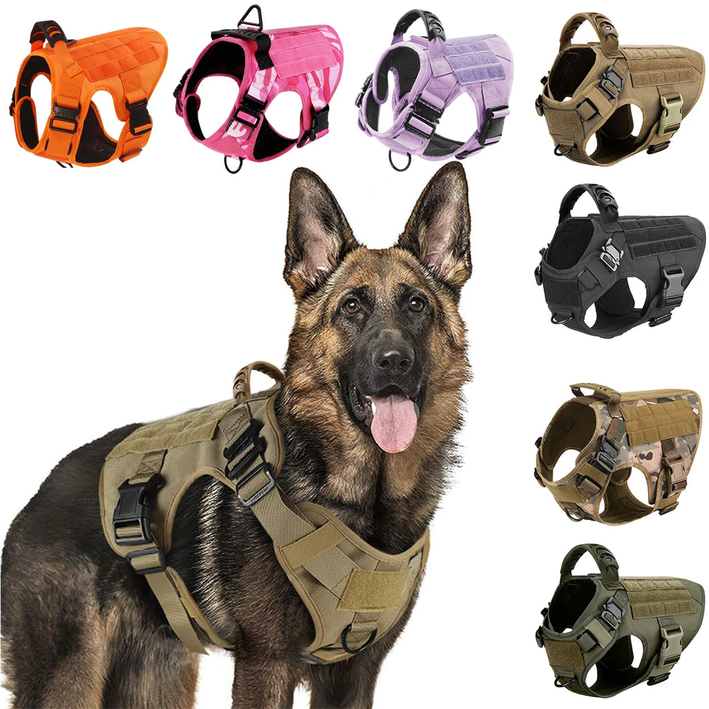 Adjustable Dog Harness — No-Pull Breathable & Reflective
