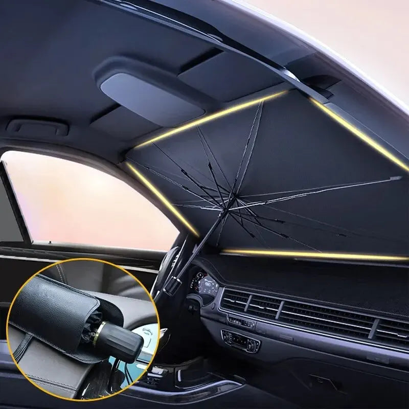 Car Sunshade Cover — UV Protection Windshield