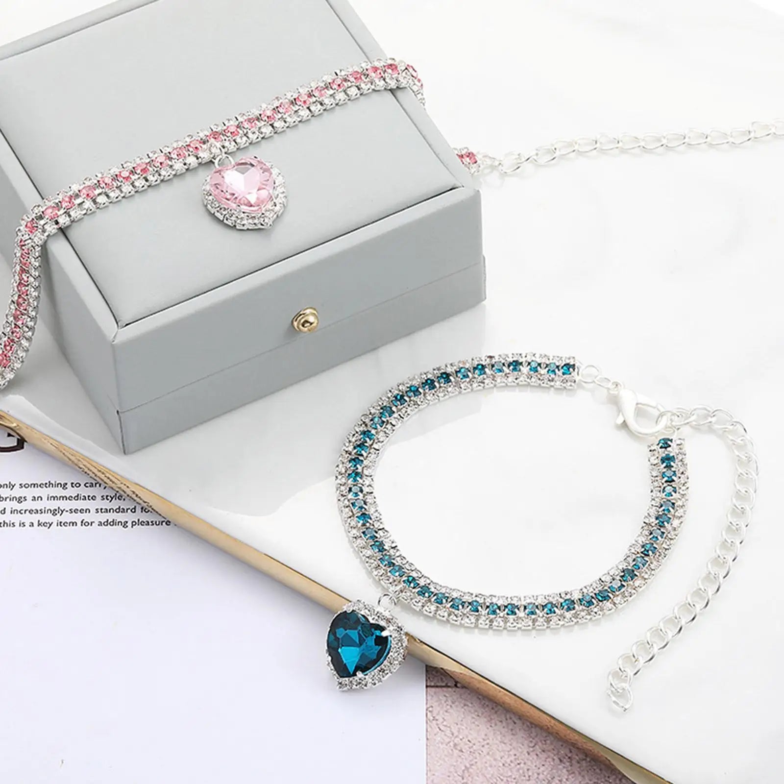 Luxury Pearl & Crystal Pet Collar — Elegant Dog & Cat