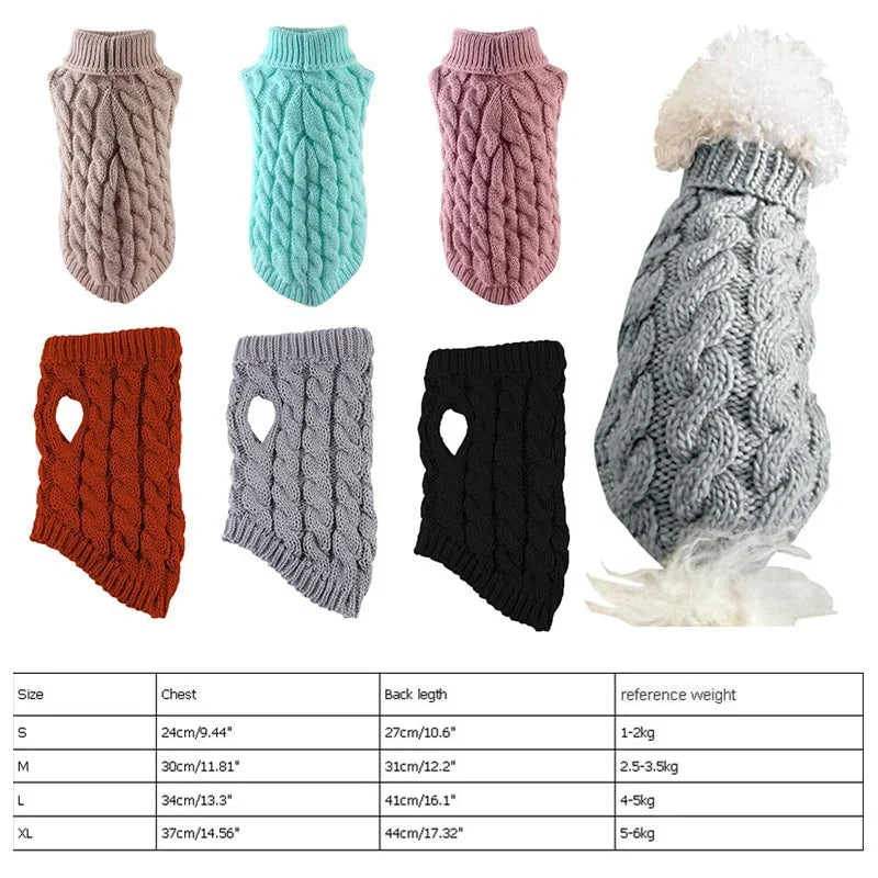Dog & Cat Clothes — Cozy Winter Outfit