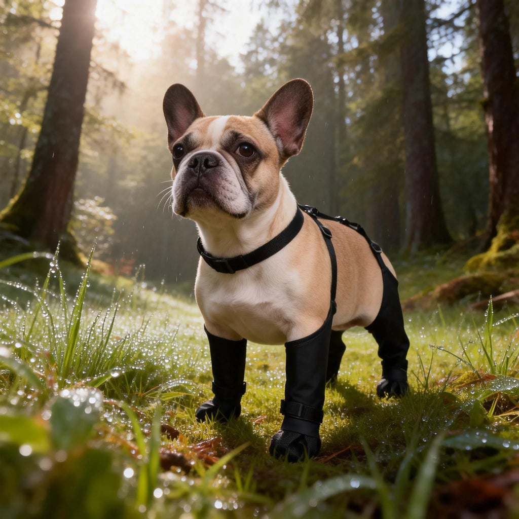 Waterproof Dog Raincoat — Windproof Hooded Jacket
