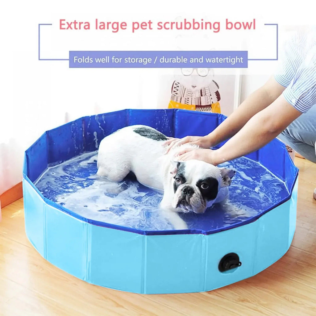 Inflatable Dog Pool — Summer Splash Pad for Pets