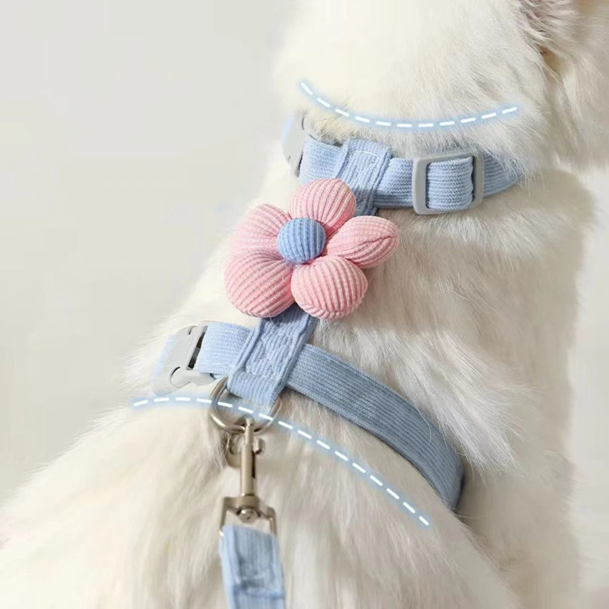 Adjustable Dog Harness — No-Pull Breathable & Reflective