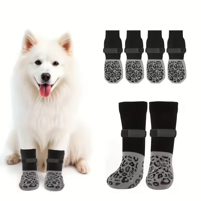 Dog Paw Protector Shoes — Non-Slip Breathable Boots