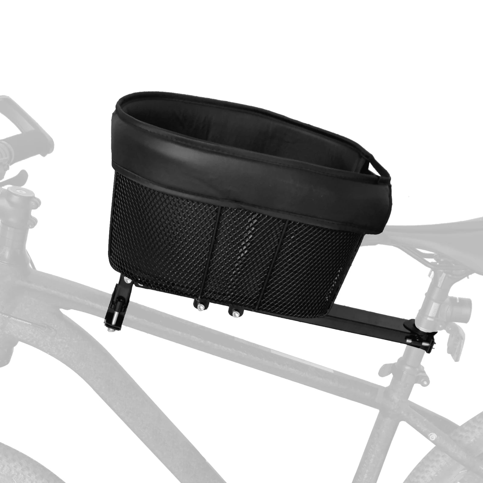 Bike Basket for Dogs & Cats — Secure Padded Carrier