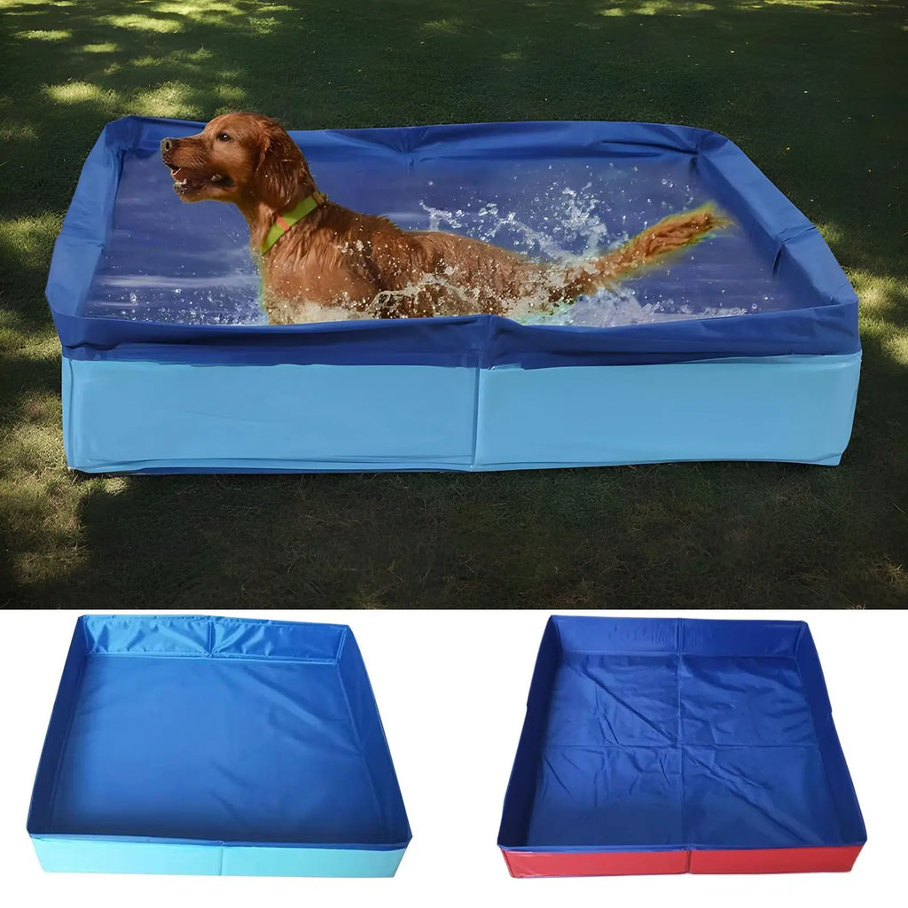 Inflatable Dog Pool — Summer Splash Pad for Pets