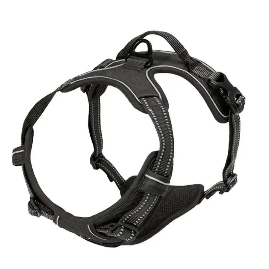 Parisian No-Pull Dog Harness — Adjustable & Escape-Proof